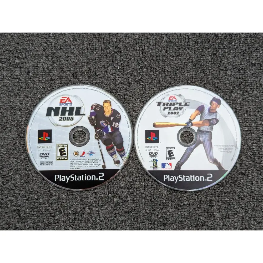 Lot of 10 Sony PlayStation 2 PS2 Games Loose Discs in Jewel Cases Tested